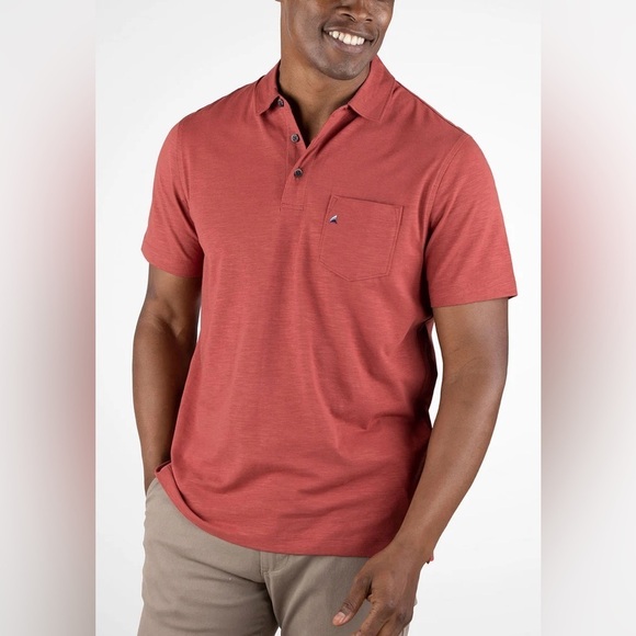 Tailor Vintage Men’s Performance Stretch Slub Jersey Polo size XXL - Picture 1 of 7